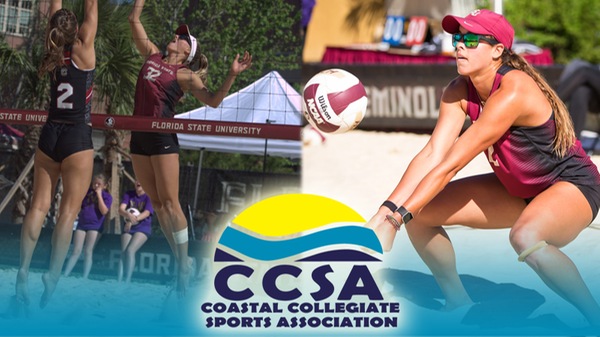 Florida State's Freire / Goncalves Bring Home @CCSA_Beach Weekly Award