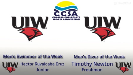 CCSA Announces Men's Swimmer and Diver of the Week - Jan. 15